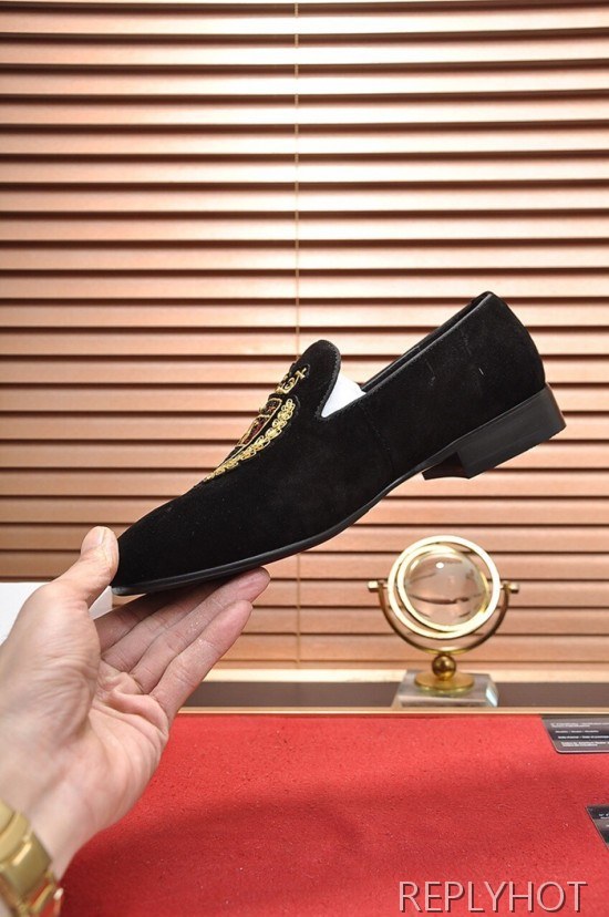 Dolce&Gabbana 2020 Mens Leather Loafer