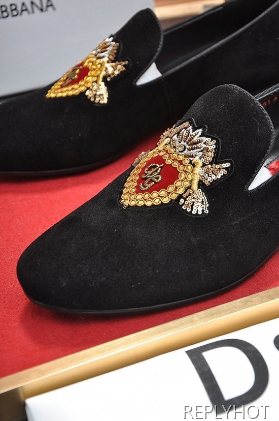 Dolce&Gabbana 2020 Mens Leather Loafer