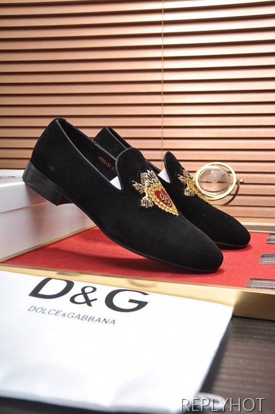 Dolce&Gabbana 2020 Mens Leather Loafer