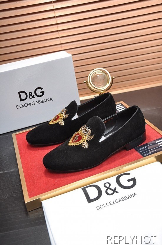 Dolce&Gabbana 2020 Mens Leather Loafer