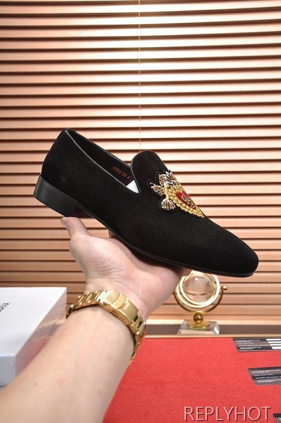 Dolce&Gabbana 2020 Mens Leather Loafer