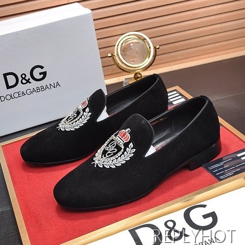 Dolce&Gabbana 2020 Mens Leather Loafer