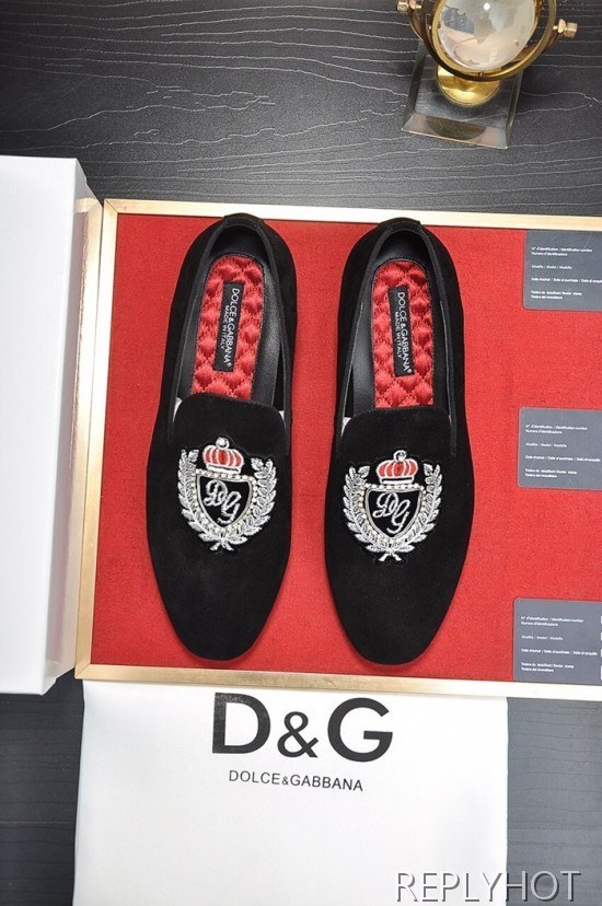 Dolce&Gabbana 2020 Mens Leather Loafer