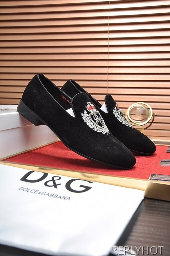 Dolce&Gabbana 2020 Mens Leather Loafer