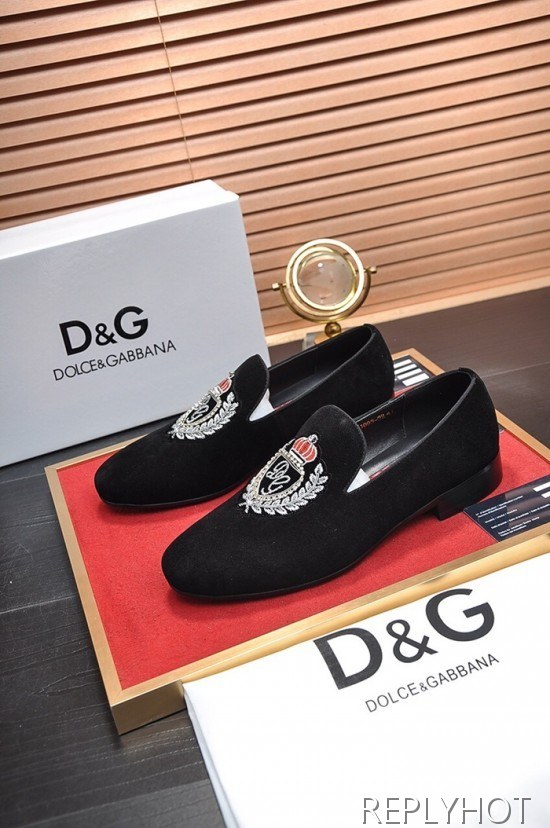Dolce&Gabbana 2020 Mens Leather Loafer