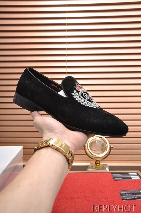 Dolce&Gabbana 2020 Mens Leather Loafer