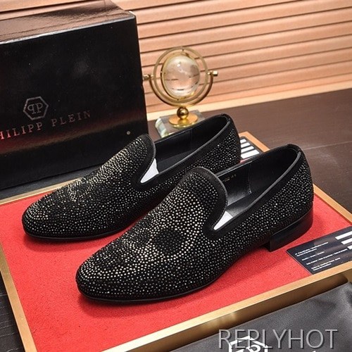Philipp plein 2020 Mens Leather Loafer