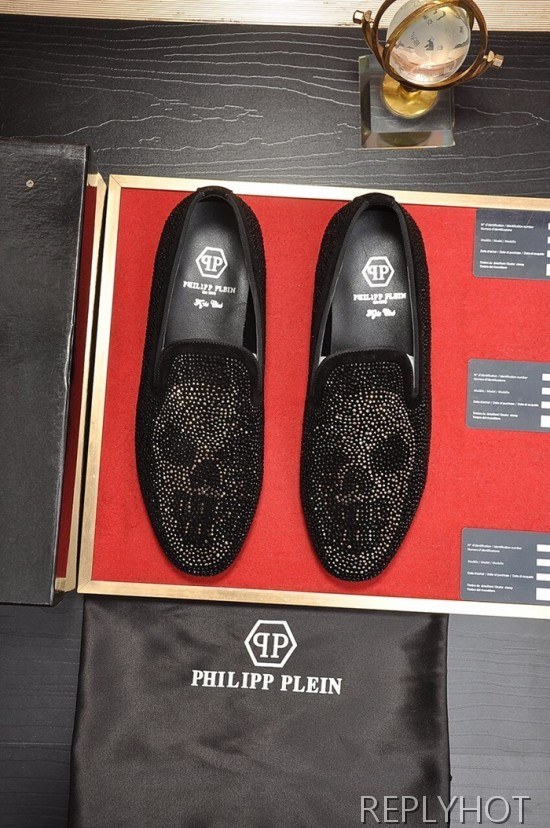 Philipp plein 2020 Mens Leather Loafer