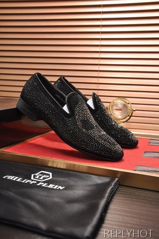 Philipp plein 2020 Mens Leather Loafer