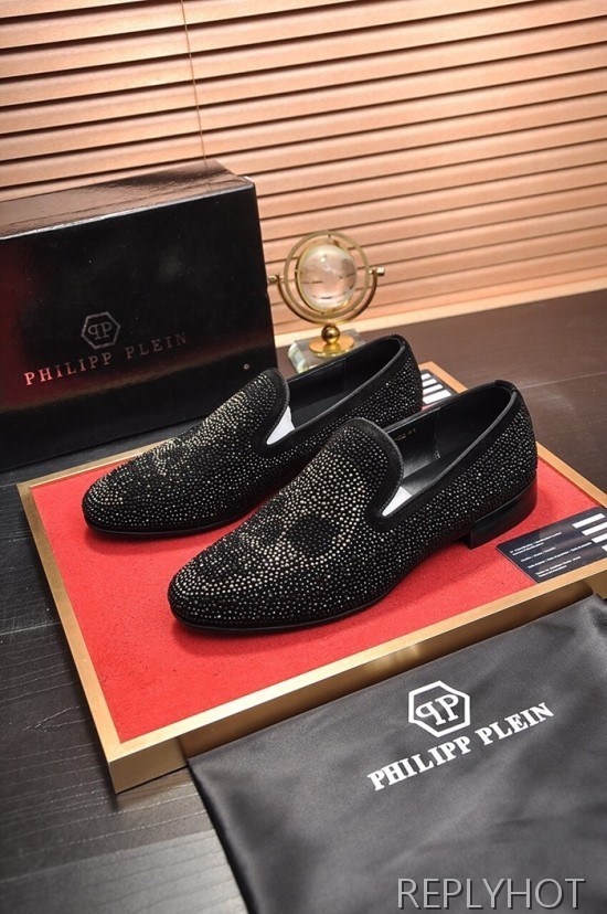 Philipp plein 2020 Mens Leather Loafer