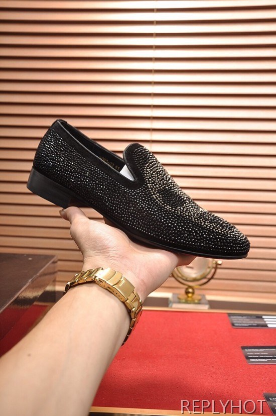 Philipp plein 2020 Mens Leather Loafer