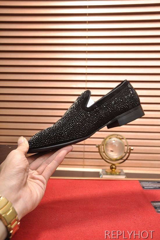 Philipp plein 2020 Mens Leather Loafer