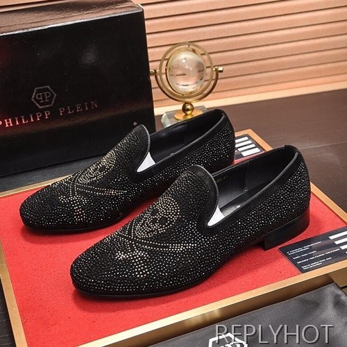 Philipp plein 2020 Mens Leather Loafer