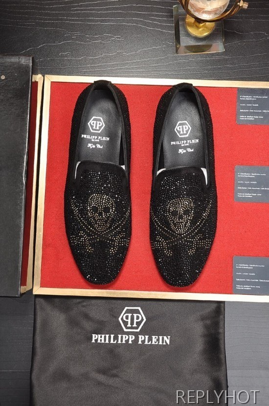 Philipp plein 2020 Mens Leather Loafer