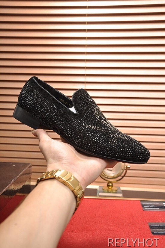 Philipp plein 2020 Mens Leather Loafer