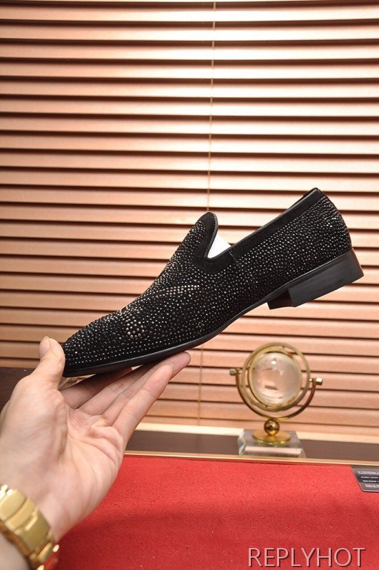 Philipp plein 2020 Mens Leather Loafer