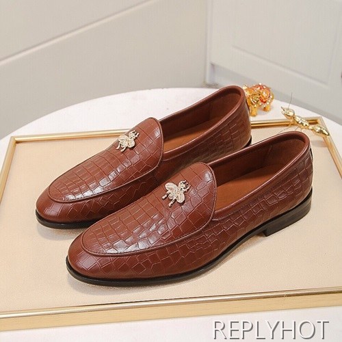 Gucci 2020 Mens Leather Loafer