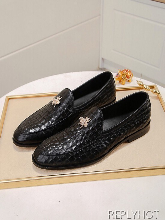 Gucci 2020 Mens Leather Loafer