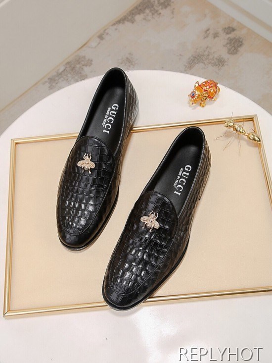 Gucci 2020 Mens Leather Loafer