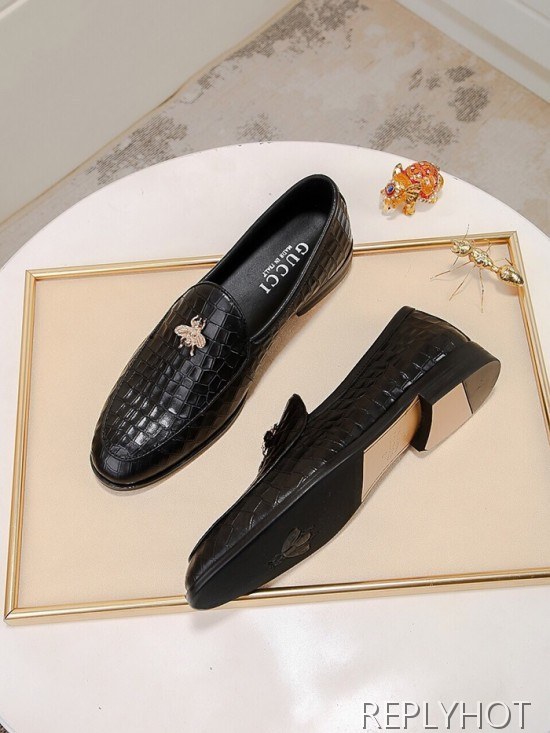 Gucci 2020 Mens Leather Loafer