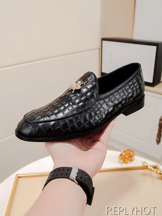 Gucci 2020 Mens Leather Loafer
