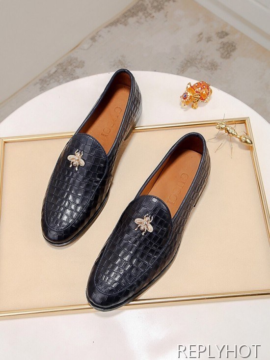 Gucci 2020 Mens Leather Loafer