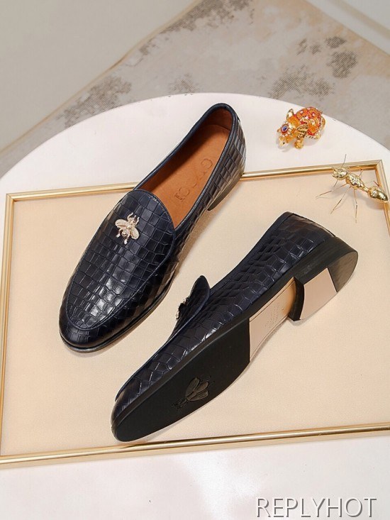 Gucci 2020 Mens Leather Loafer