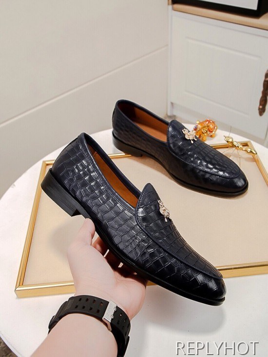 Gucci 2020 Mens Leather Loafer