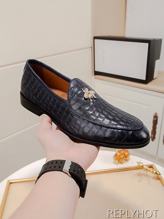 Gucci 2020 Mens Leather Loafer