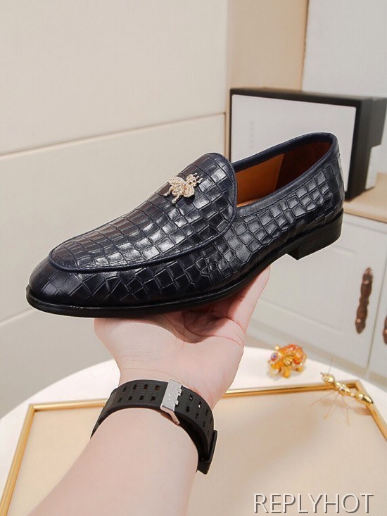 Gucci 2020 Mens Leather Loafer