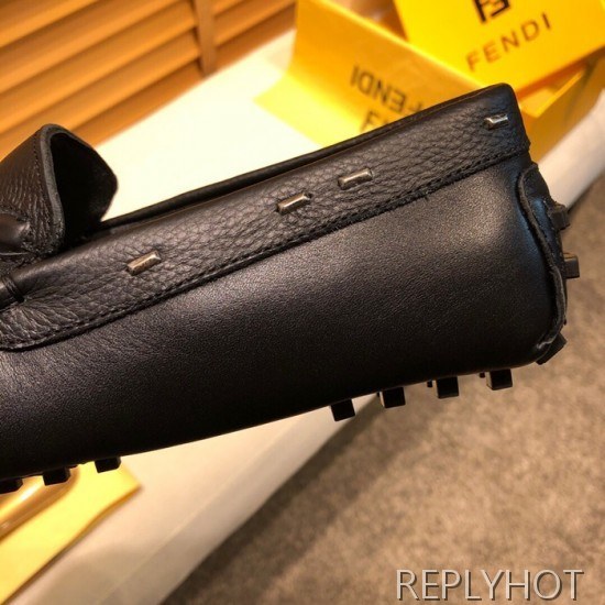 Fendi 2020 Mens Leather Loafer