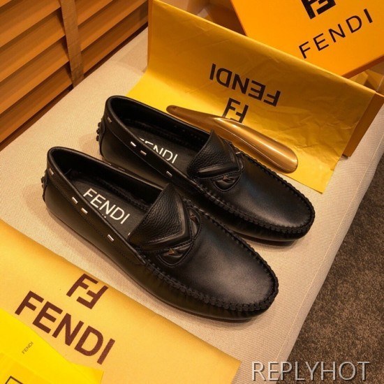 Fendi 2020 Mens Leather Loafer