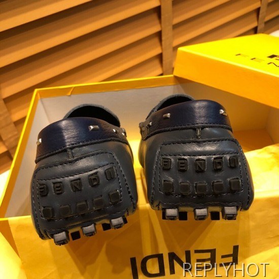 Fendi 2020 Mens Leather Loafer