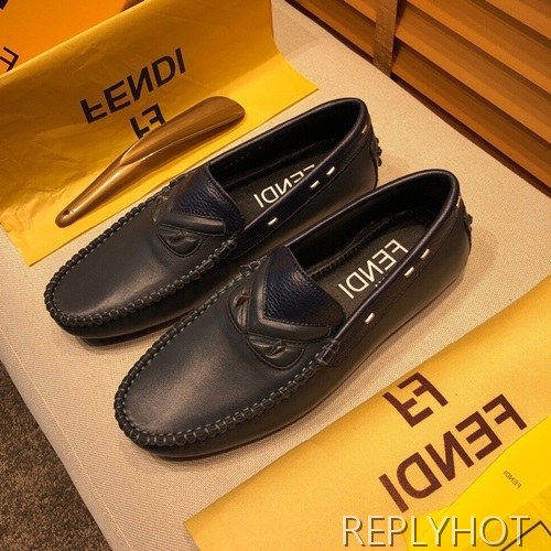 Fendi 2020 Mens Leather Loafer