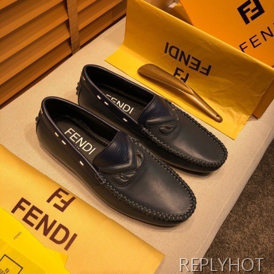 Fendi 2020 Mens Leather Loafer