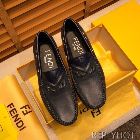 Fendi 2020 Mens Leather Loafer