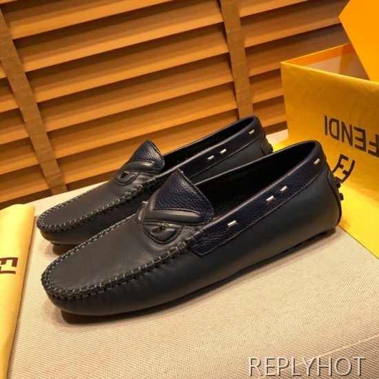 Fendi 2020 Mens Leather Loafer