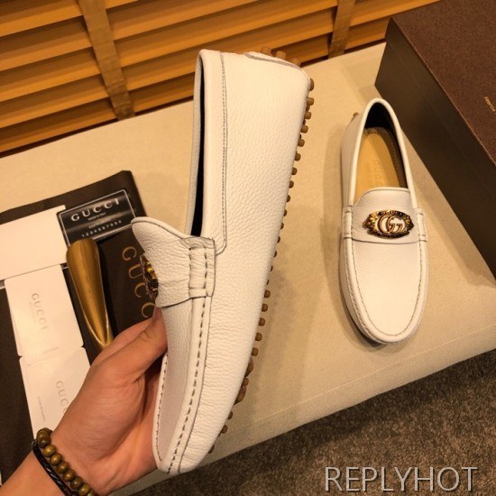 Gucci 2020 Mens Leather Loafer