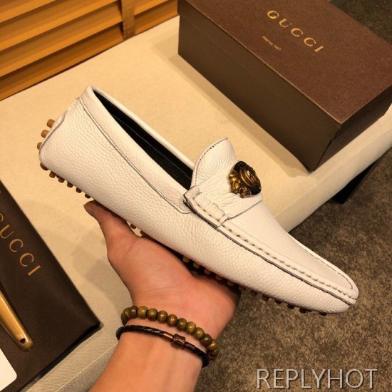 Gucci 2020 Mens Leather Loafer