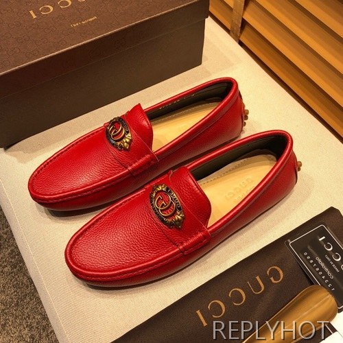 Gucci 2020 Mens Leather Loafer