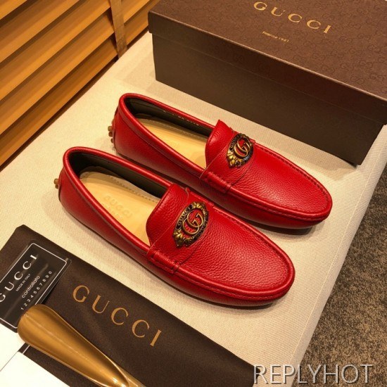 Gucci 2020 Mens Leather Loafer
