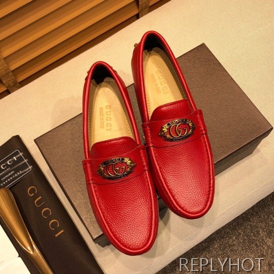 Gucci 2020 Mens Leather Loafer
