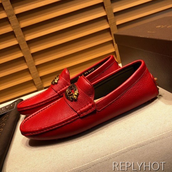 Gucci 2020 Mens Leather Loafer