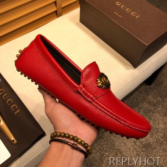 Gucci 2020 Mens Leather Loafer