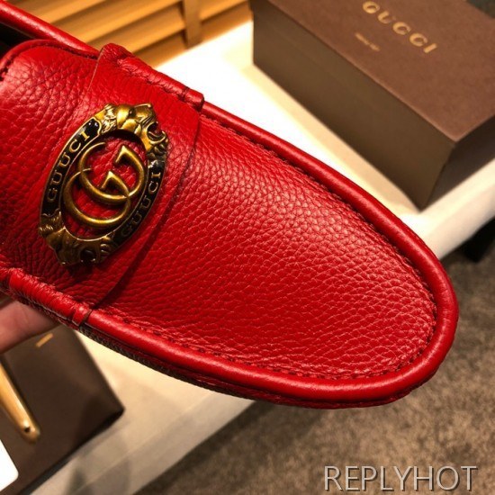 Gucci 2020 Mens Leather Loafer