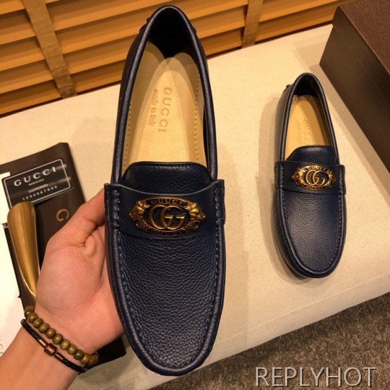 Gucci 2020 Mens Leather Loafer