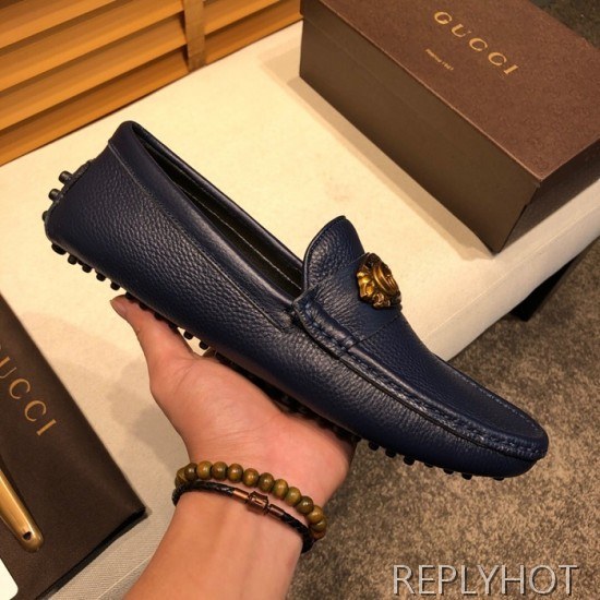 Gucci 2020 Mens Leather Loafer