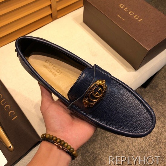Gucci 2020 Mens Leather Loafer