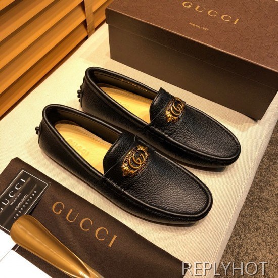 Gucci 2020 Mens Leather Loafer