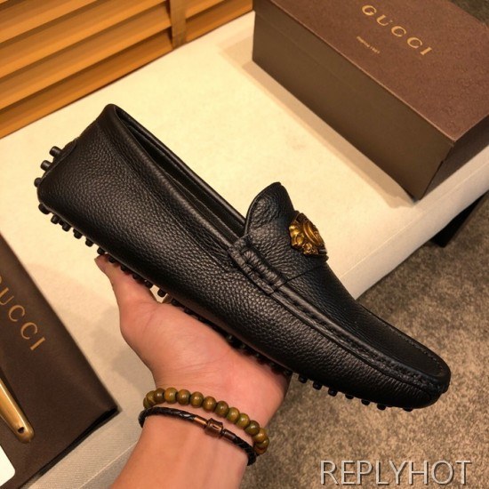 Gucci 2020 Mens Leather Loafer